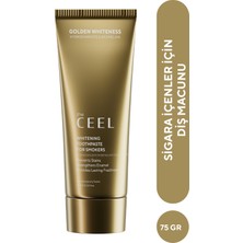 The Ceel Sigara Içenler Için Beyazlatmaya Yardımcı ve Ferahlatıcı Diş Macunu Bromelain Içerikli 75 gr