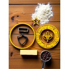 PremiumPort Renkli 8 cm Kurabiye Kalıbı, Kreatif ve Şık Tasarım ile Keyifli Anlar