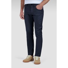 Paul & Shark Erkek Pamuklu Regular Fit Normal Bel Daralan Paça Lacivert Pantolon 25414044-013