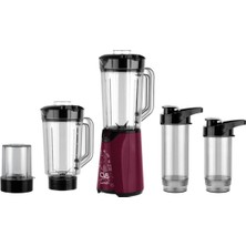 Allians Bordo Twist Mega Personal Blender ile Sağlıklı ve Pratik Hazırlıklar