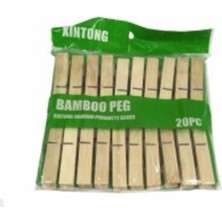 Feyza Design Bambu Mandal Seti, Pratik ve Şık, 20'li Paket, Çok Amaçlı Kullanım