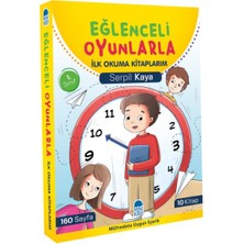 Eğlenceli Oyunlarla Ilk Okuma Kitaplarım Set (10 Kitap)