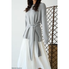 Butik Belvita Belden Bağlamalı Kazak