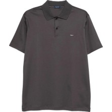 Paul & Shark Erkek Kısa Kollu Polo Yaka Düğme Kapamalı Kahverengi Polo Yaka T-Shirt 15311726-94D