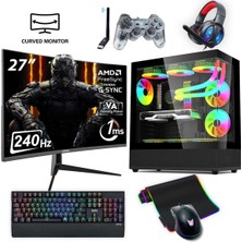 İzoly Nextgen E-X I5-14400F 32GB 1tb M.2 Nvme Rtx 4060 8gb 27" 240HZ 240MM Sıvı Soğutma Oyuncu Masaüstü Bilgisayarı