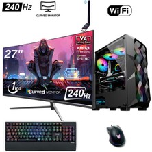 İzoly Sellow Y Ryzen 7 3700X 16GB 256GB M.2 Nvme Gtx 1660S 6gb 27" 240Hz Oyuncu Masaüstü Bilgisayarı