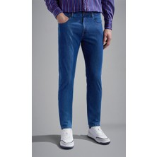 Paul & Shark Erkek Dokuma Kumaş  Normal Bel  Düz Model Açık Mavi Jeans C0P4020-001