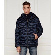 Paul & Shark Erkek Kapüşonlu Fermuar Kapamalı Uzun Kollu Mavi Ceket 14312692-013