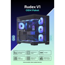 Ih Rudex V1 Oem Paket R5-7500F 16 GB 1 Tb SSD 12 GB Rtx 5070 Freedos Masaüstü Oyuncu Bilgisayarı