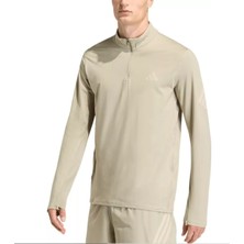 adidas Adi365 iconic 1/2 Erkek Kahverengi Koşu Sweatshirt.-