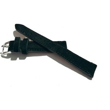 Fado&her Saate Uyumlu Kadife Görünümlü  Saat  Kordonu  Siyah  20 mm  (434  )