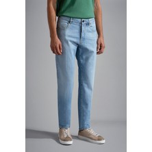 Paul & Shark Erkek Cepli Uzun Boy Düğmeli Günlük Kullanım Mavi Jeans 24414111-001