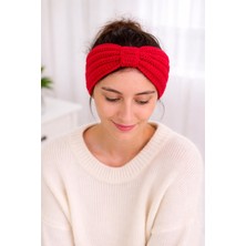 NurEra Design Örgü Kışlık Saç Bandanası