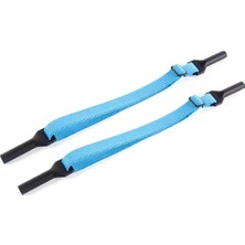 Optic Plus Ayarlanabilir Elastik Halat Silikon Uçlu Gözlük Askısı / Ipi Mavi