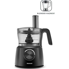 Allians Çok Fonksiyonlu 2845H Blender Mutfak Robotu Siyah
