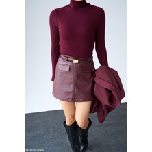 Butik Belvita Fitilli Balıkçı Yaka Kazak