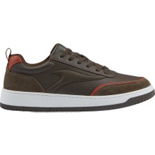 Paul & Shark Erkek Hakiki Deri Rahat Taban Süet Detaylı Kahverengi Sneaker 14318003-094