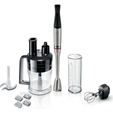 Bosch El Blenderi Serie 6 Ergomaster 1200W Paslanmaz Çelik, Mutfak Tartısı Hediye
