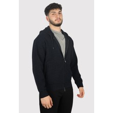 Emporio Armani Erkek Pamuklu Uzun Kol Dokuma Günlük Kullanım Lacivert Kazak 6D1MB0 1JHSZ-0920