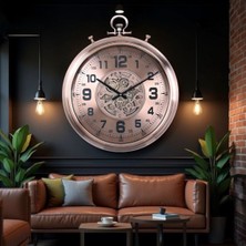 SHC4200 Çarklı Duvar Saati 52 cm