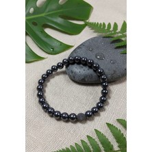 Jivva's Collection Unisex Doğaltaş Bileklik. Erkek / Kadın Esnek Bileklik