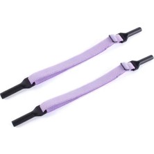 Optic Plus Ayarlanabilir Elastik Halat Silikon Uçlu Gözlük Askısı / Ipi Mor