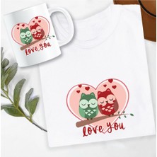 Zeepy Dizayn Sevgililer Gününe Özel Kupa ve Tişört Seti