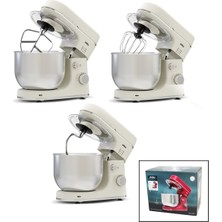 Allians Çok Fonksiyonlu Standlı Mikser ve Blender Seti, 3 Uç, 8 Kademe Hız, Turbo