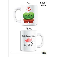 Zeepy Dizayn Sevgililer Gününe Özel Kupa