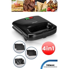 Allians Mini Tost Izgara ve Waffle Makinesi, Çok Fonksiyonlu, Pratik Kullanım