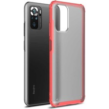 Xiaomi Redmi Note 10 Kılıf Sbt Volks Kapak-Kırmızı