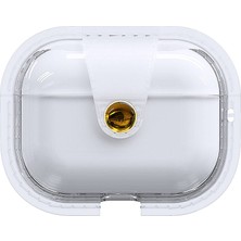 Airpods Pro Uyumlu Sbt Airbag 33 Darbelere Karşı Dayanıklı Magnetik Kılıf-Şeffaf
