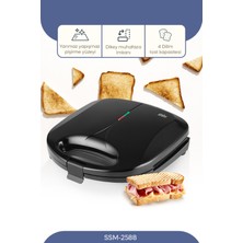 Allians Mini Tost Makinesi, Pratik ve Şık, Hızlı ve Kolay Kullanım