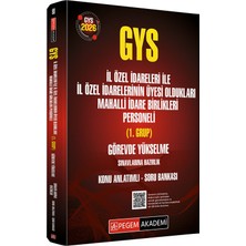 Pegem Akademi Yayıncılık 2026 GYS İl Özel İdareleri ile İl Özel İdarelerinin Üyesi Oldukla