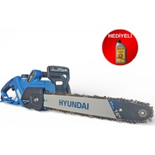 Hyundai HYC200 2000W Elektrikli Ağaç Kesme Testere 45 cm + 1 L Zincir Yağı Hediye