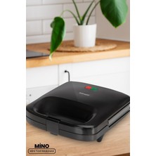 Allians Mini Tost Makinesi Siyah - Pratik ve Şık Mutfak Aksesuarı