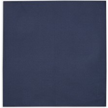 Emporio Armani Erkek Mikro Dokulu %100 Saf Ipek Lacivert Mendil EM001350 TE16534-FB172