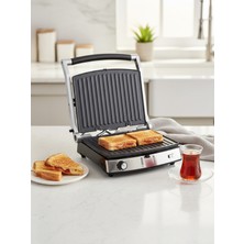 Allians Pratik 3'ü 1 Arada Izgara ve Tost Makinesi, Şık ve Kompakt Tasarım