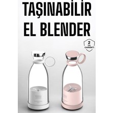 Allians Pratik Taşınabilir Elektrikli Meyve Blender, Şarjlı ve Hafif Kullanım