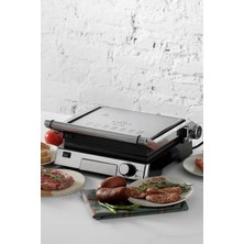 Allians Biogranit Izgara ve Tost Makinesi, 2000W, Paslanmaz Çelik, Şık Tasarım