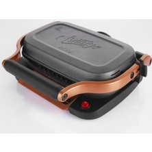 Allians Mini Döküm Izgara ve Tost Makinesi, Güçlü 1800W, Şık ve Kullanışlı