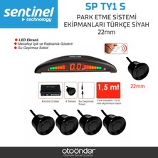 Sentinel Park Etme Sistemi Ekipmanları Siyah 22MM Sp Y1 S