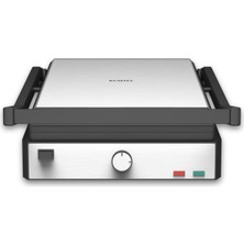 Allians Çift Fonksiyonlu 2000W Inox Tost ve Izgara Makinesi, Pratik Kullanım