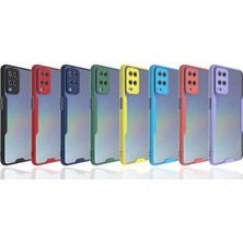 Oppo A54 4g Kılıf Sbt Parfe Kapak-Mavi