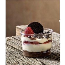 PremiumPort 30'lu Sert Plastik Tatlı ve Aşure Kabı Seti, Pratik ve Şık Tasarım