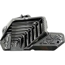 HSB665 Pcx Radyatör Kapağı Karbon