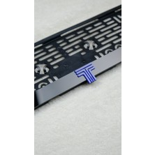 Pi Dekorasyon Isme Özel Lazer Kesim Pleksi Plakalık Tofaş Uyumlu (2 Adet)