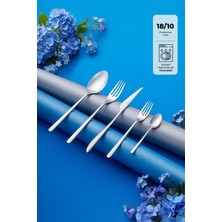 PremiumPort Şık 6 Kişilik 30 Parça Çatal Kaşık Bıçak Takımı Seti