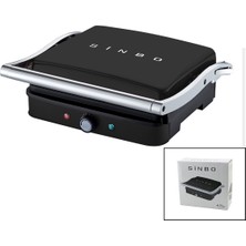 Allians Izgara ve Tost Makinesi, Ayarlanabilir 180°C, Üst Gövde Açılabilir, Şık Tasarım