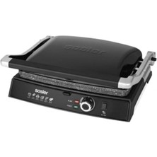 Allians Granıt Tost Makinesi, Siyah, Pratik ve Şık Tasarım